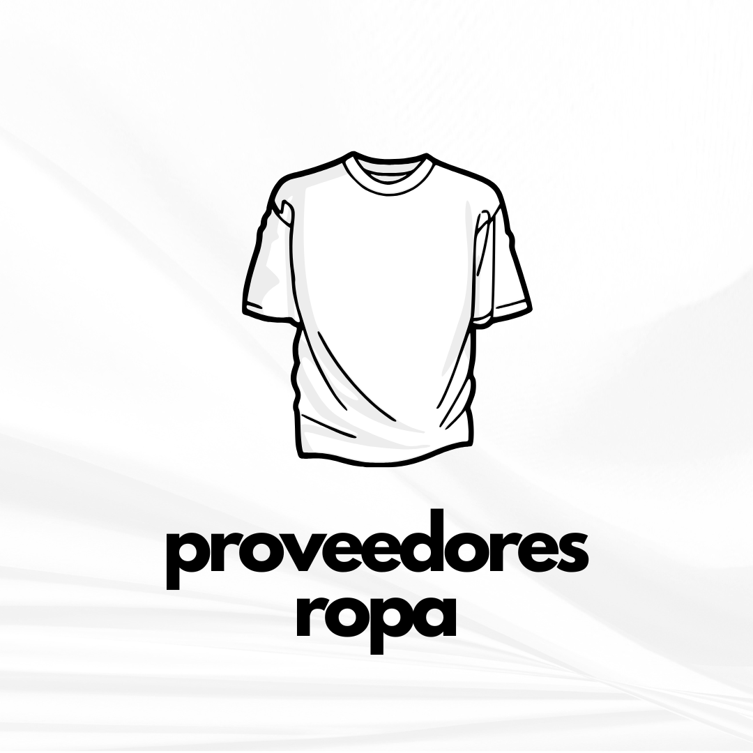 PROVEEDORES ROPA