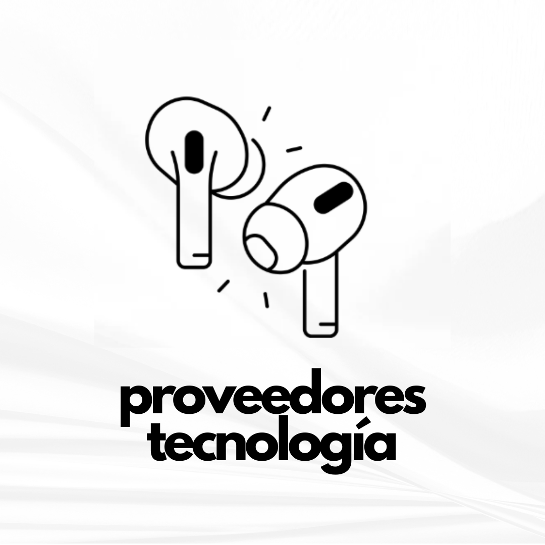 PROVEEDORES TECNOLOGÍA